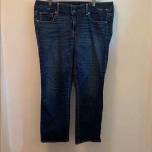American Eagle Cropped Artist Jeans - Size 14